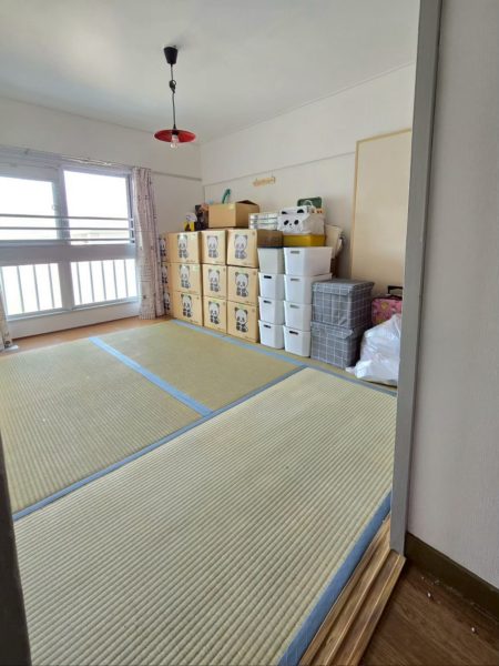 平塚市大神での遺品整理作業後の綺麗になった1DK室内