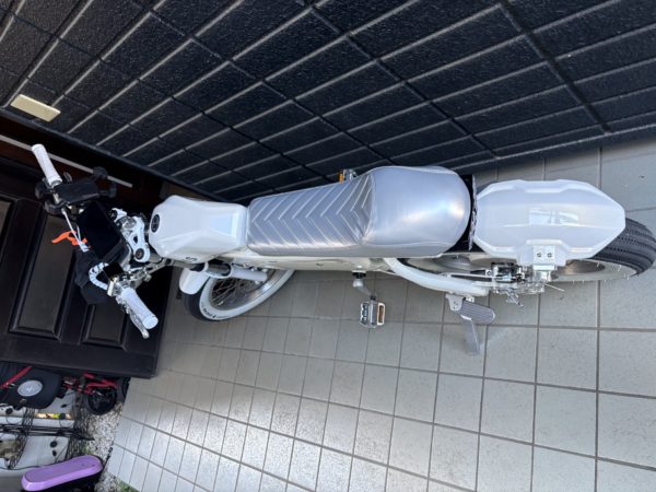 ワンちゃん用カート付きバイク