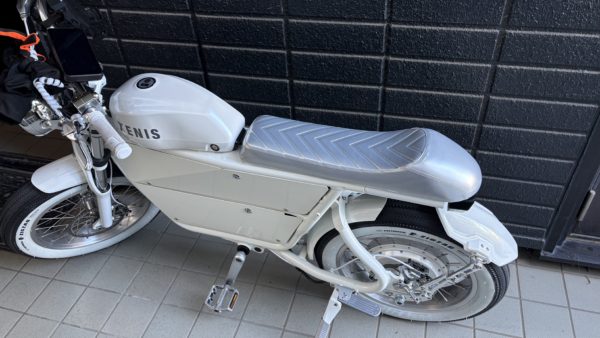 バイク運転体験の様子