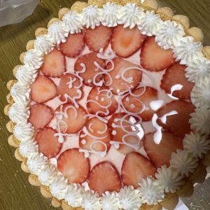 母の誕生日ケーキ