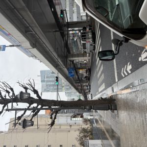 六本木ヒルズ近くの不用品回収現場