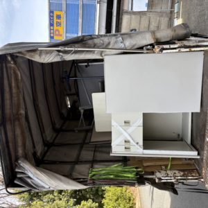 大和市つきみ野 事務所撤去の作業風景