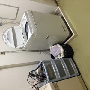 冷蔵庫・洗濯機の搬出完了