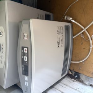 横浜市中区 不用品回収 ガスファンヒーター処分現場