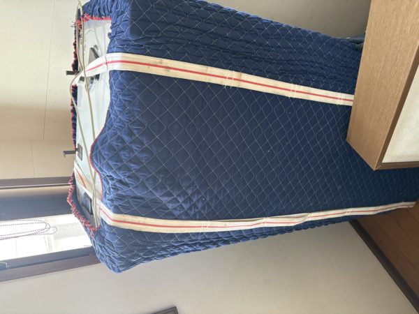 横浜市保土ヶ谷区 冷蔵庫搬出完了 手すり外し 養生 便利屋インプルーブ