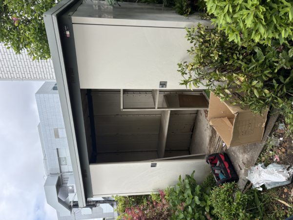 横浜市保土ケ谷区 物置解体 作業前