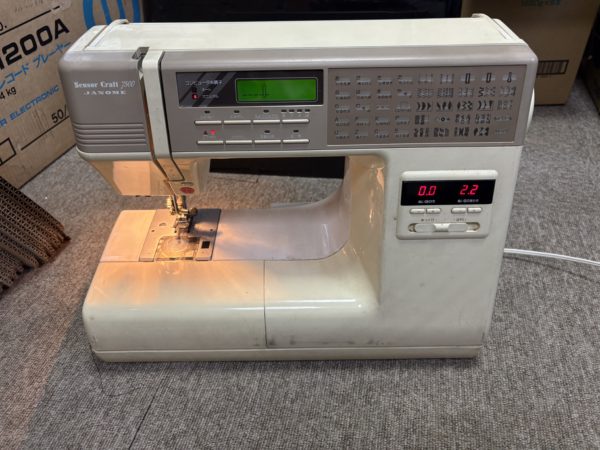 ジャノメミシンの品番確認