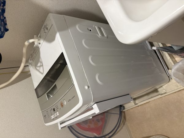 横浜市旭区 縦型洗濯機の無料引き取り｜フタに難あり・修理して再利用