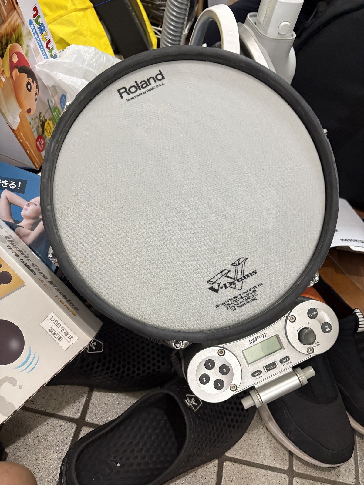 川崎市宮前区で買い取ったRolandのドラムパッド