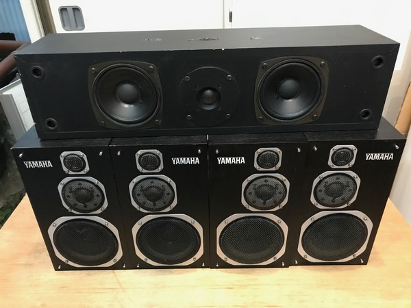 YAMAHA  NS-1000MM スピーカー 4つ　NS-C105を買い取りました。のサムネイル